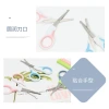 Manufacturer wholesale baby nail clippers, nail cutters, baby nail trimming pliers, anti-meat pinching safety scissors, rubber and plastic scissors details Picture